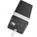 Power Bank Hoco J86A Powermaster 50000mAh με 2 USB-A και USB-C και Οθόνη και Λειτουργία Φωτιστικού Μαύρο